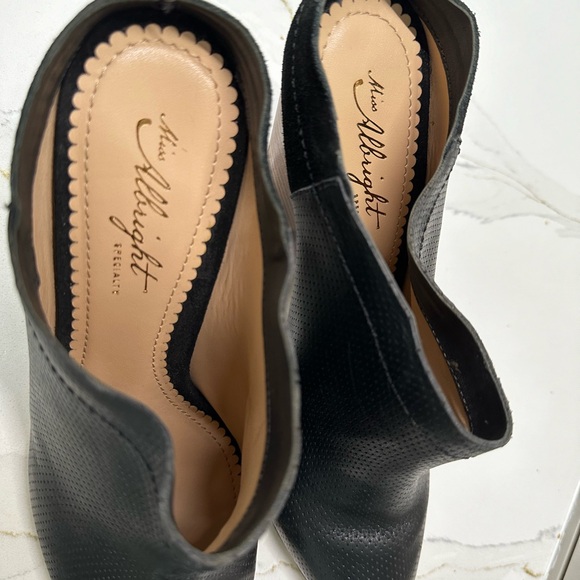 Miss Albright black slip on Mules size 11 - Picture 2 of 6